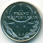 Мадагаскар, 1 франк 1987 год (UNC)