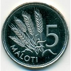Лесото, 5 малоти 1998 год (UNC)