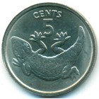 Кирибати, 5 центов 1979 год (UNC)