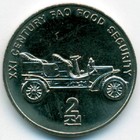 Северная Корея, 2 чона 2002 год (UNC)