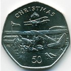 Остров Мэн, 50 пенсов 1985 год (UNC)