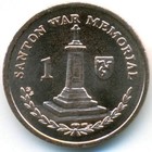 Остров Мэн, 1 пенни 2014 год (UNC)