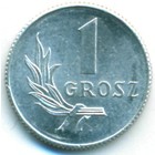 Польша, 1 грош 1949 год (AU)