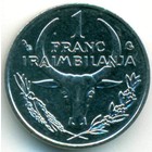 Мадагаскар, 1 франк 2002 год (UNC)
