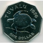 Тувалу, 1 доллар 1976 год (BU)