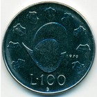 Сан-Марино, 100 лир 1979 год (UNC)