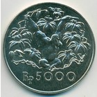 Индонезия, 5000 рупий 1974 год (UNC)