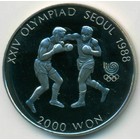 Южная Корея, 2000 вон 1986 год (PROOF)