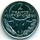 Мадагаскар, 2 франка 1987 год (UNC)
