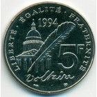 Франция, 5 франков 1994 год (UNC)