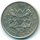 Кения, 50 центов 1969 год (AU)