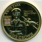 Тристан-да-Кунья, 1 крона 2010 год (UNC)