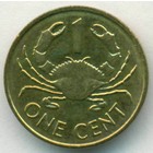 Сейшельские острова 1 цент 1990 год (UNC)