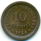 Португалия, 10 сентаво 1924 год