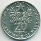 Мавритания, 20 угий 1997 год (UNC)