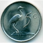 ЮАР, 5 центов 1968 год (UNC)