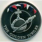 Фолклендские острова, 50 пенсов 2002 год (UNC)