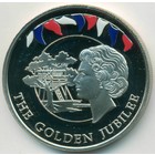 Фолклендские острова, 50 пенсов 2002 год (UNC)