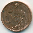 ЮАР, 5 центов 1997 год
