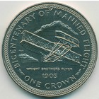 Остров Мэн, 1 крона 1983 год (UNC)