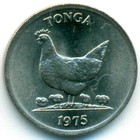Тонга, 5 сенити 1975 год (UNC)