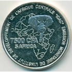 Камерун, 7500 франков 2006 год (AU)