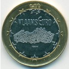 Фландрия, 1 евро 2010 год (UNC)