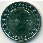 Монако, 2 евро 2001 год (AU)