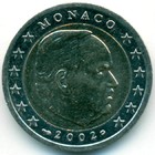 Монако, 2 евро 2002 год (AU)