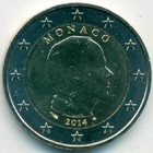 Монако, 2 евро 2014 год (AU)
