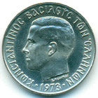 Греция, 1 драхма 1973 год (UNC)