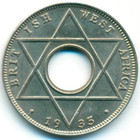 Британская Западная Африка, 1/10 пенни 1935 год (UNC)