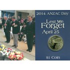 Австралия, 1 доллар 2014 год (BU)