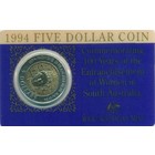 Австралия, 5 долларов 1994 год (UNC)