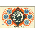 Германия, 50 пфеннигов 1921 год  НОТГЕЛЬД