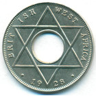 Британская Западная Африка, 1/10 пенни 1928 год KN (UNC)