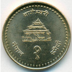 Непал, 1 рупия 2003 год (UNC)