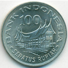 Индонезия, 100 рупий 1978 год (UNC)