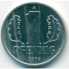 ГДР, 1 пфенниг 1979 год (PROOF)