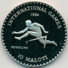 Лесото, 10 малоти 1984 год (PROOF)