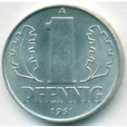 ГДР, 1 пфенниг 1961 год (AU)
