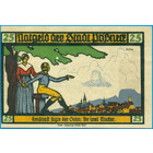 Германия, 25 пфеннигов 1921 год  НОТГЕЛЬД