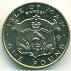 Остров Мэн, 1 фунт 1985 год (UNC)