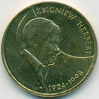 Польша, 2 злотых 2008 год (UNC)