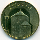 Польша, 2 злотых 2005 год (UNC)