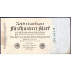 Веймарская республика, 500 марок 1922 год