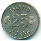 Исландия, 25 эйре 1967 год (UNC)