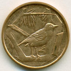 Каймановы острова, 1 цент 1992 год (UNC)
