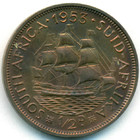 Южная Африка, 1/2 пенни 1953 год (PROOF)