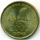 Вьетнам, 2000 донгов 2003 год (UNC)